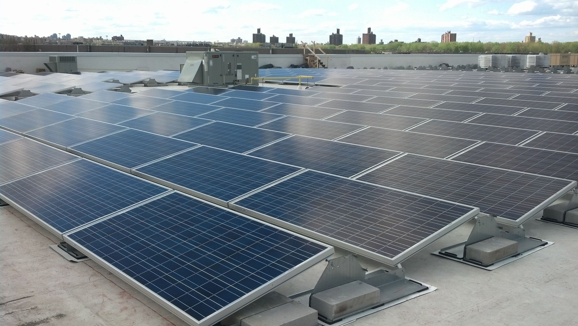 Enabling commercial scale rooftop solar PV 
