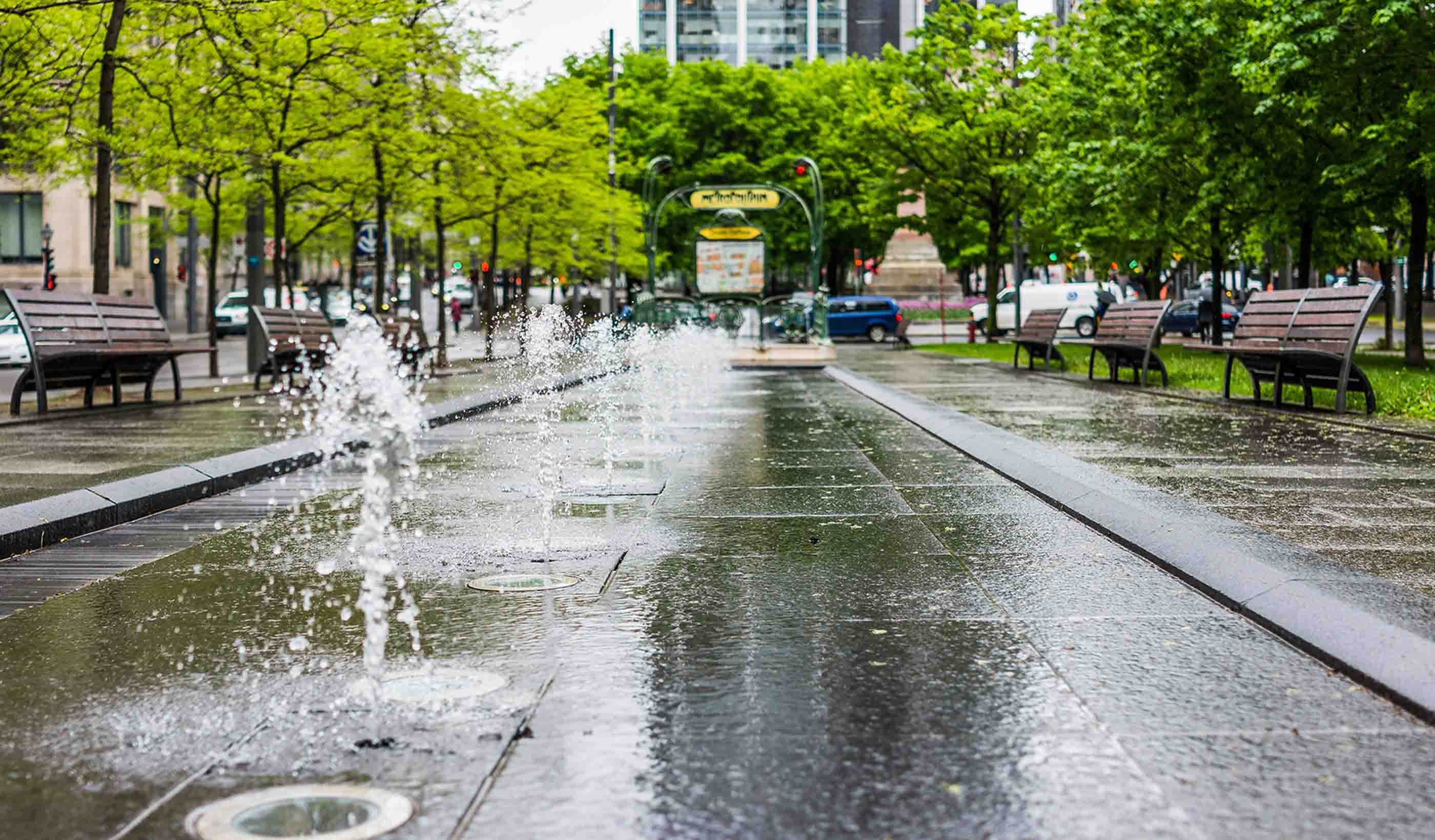 Mettre en valeur les espaces publics au centre-ville de Montréal 
