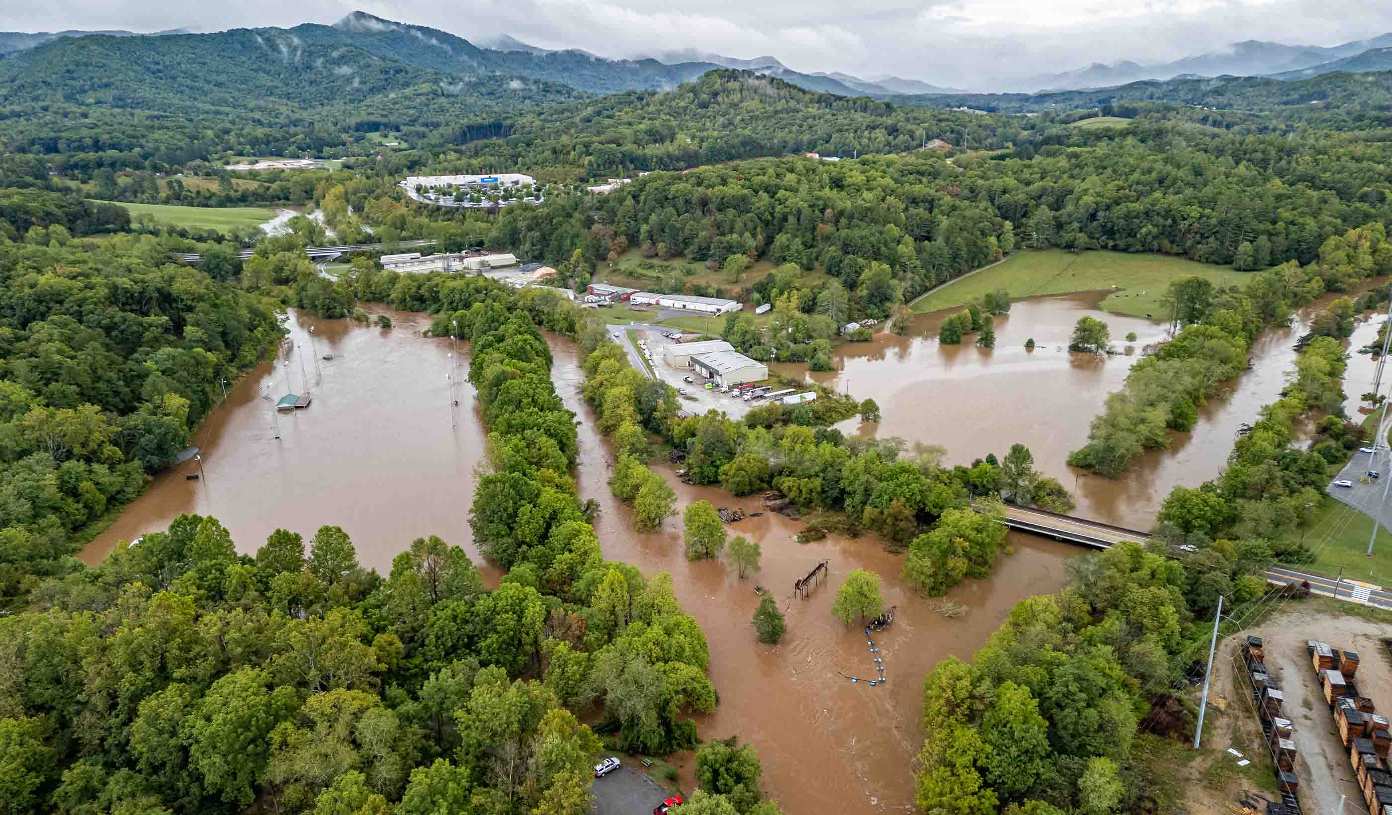 Why did Hurricane Helene hit Asheville so hard?