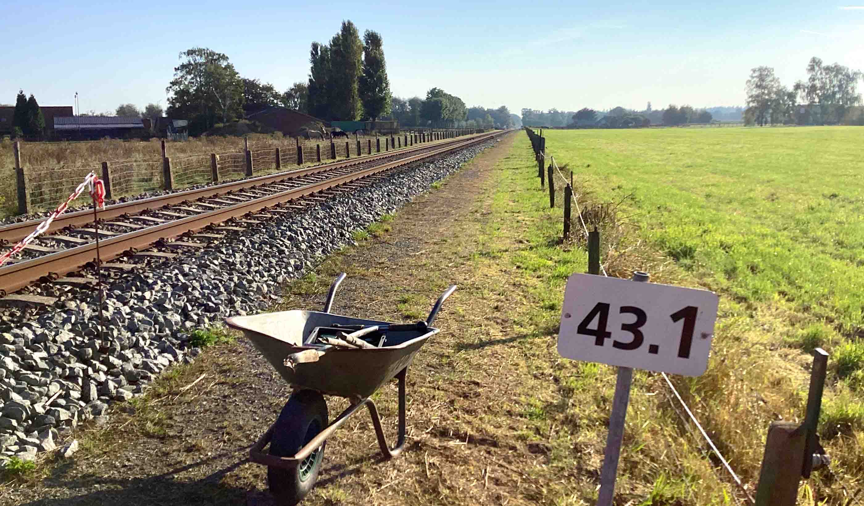 Train tracks near Doetinchem